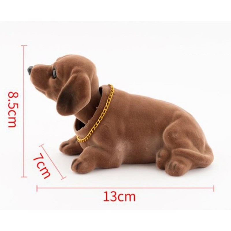 Bobble Head Toy Car Dashboard Decoration (Dackle)