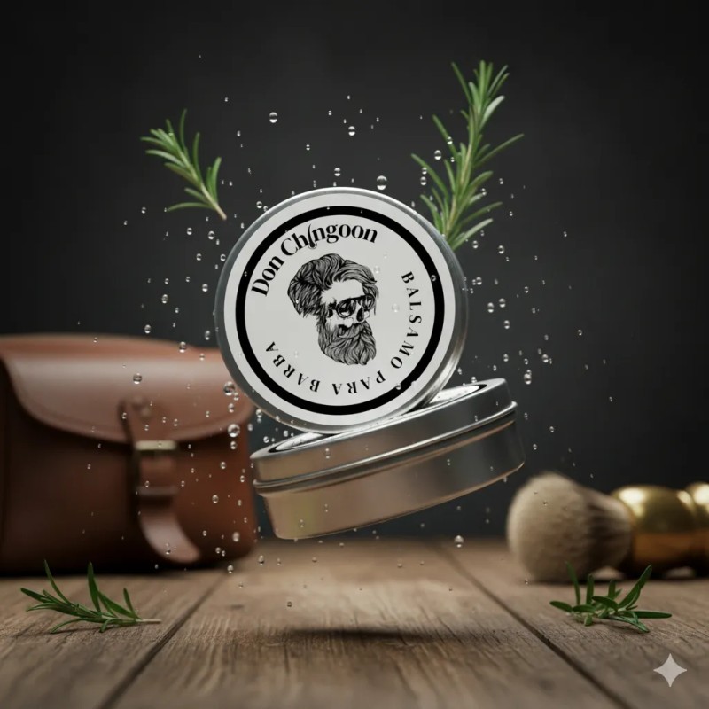 Bálsamo Para Barba Y Bigote 2 Piezas Don Chingoon Bergamota