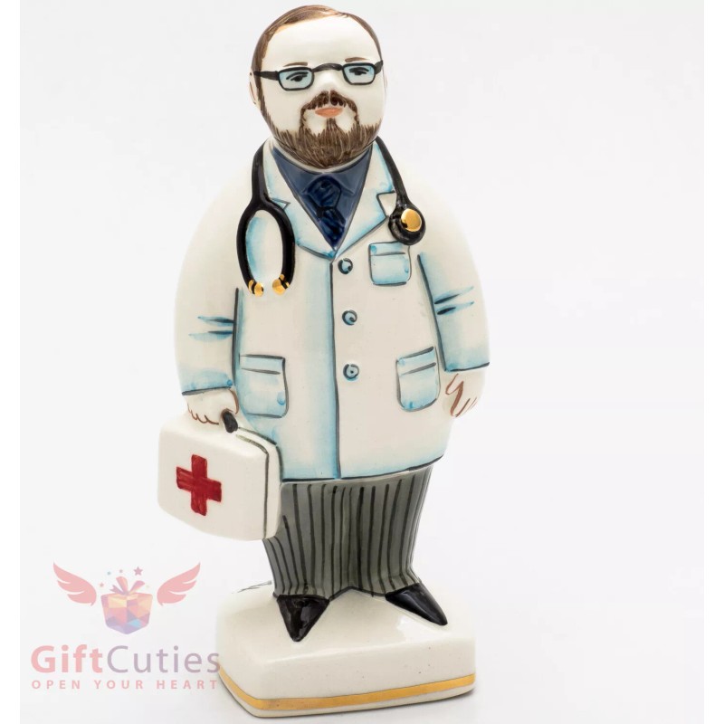 Porcelain Figurine of the male doctor
