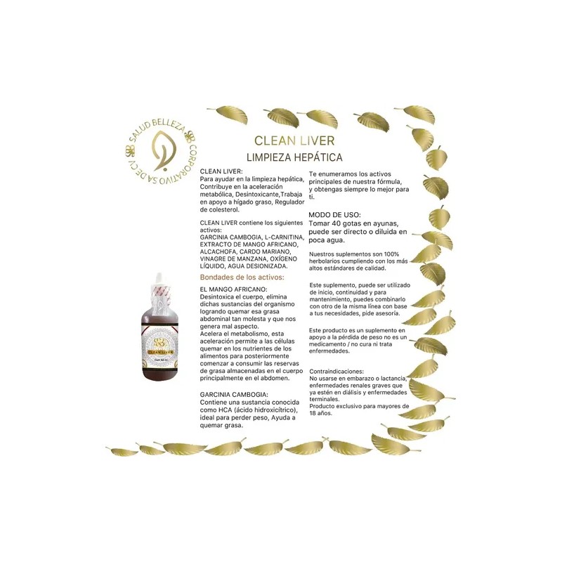 Limpieza De Hígado, Clean Liver