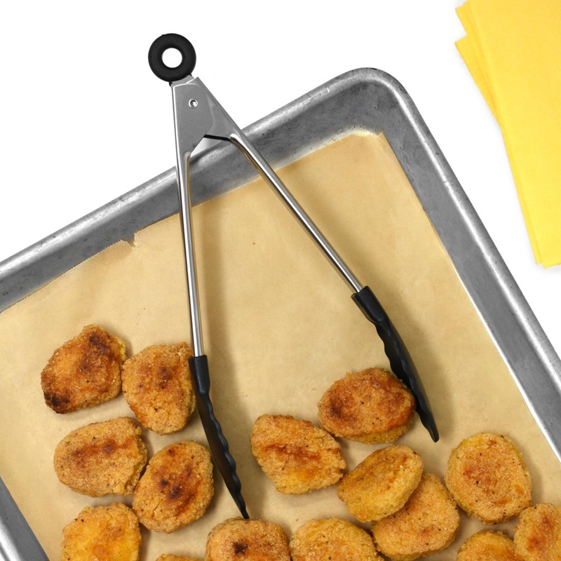 Norpro Nonstick Stainless Locking Mini Tongs