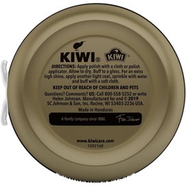 Kiwi Shoe Polish Paste Black by Kiwi