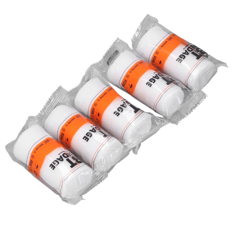 20pcs Gauze Roll Disposable Highly Absorbent Breathable Stretch Medical Gauze