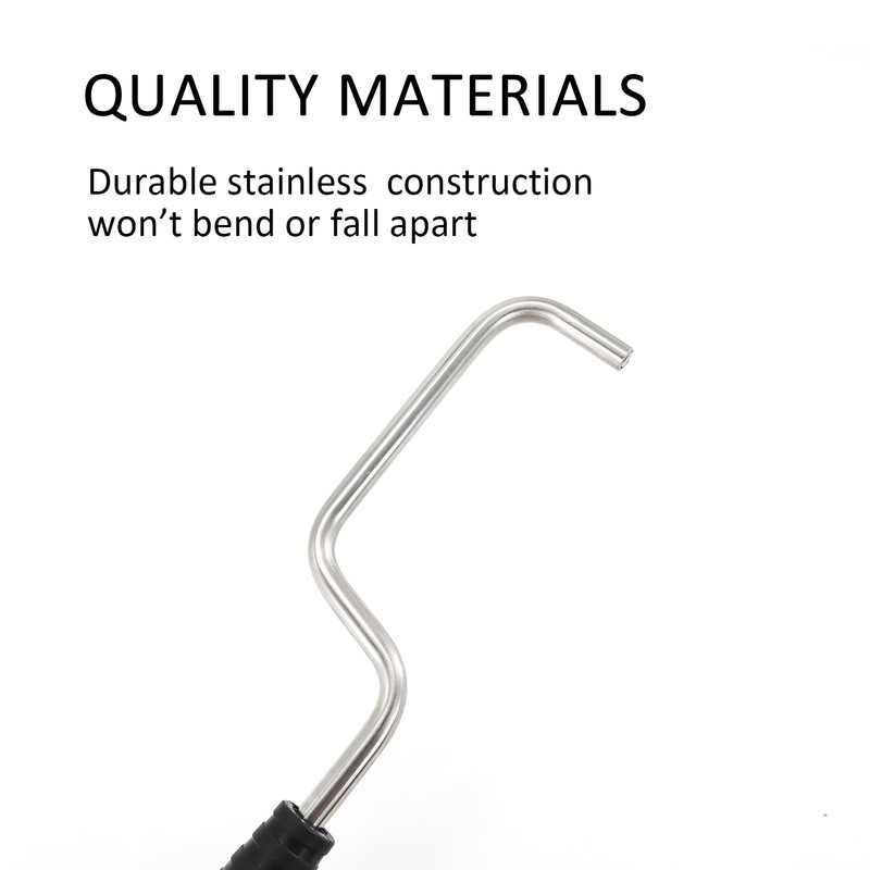 QZATTCAEN Stainless Steel Strap Winder for Flatbed Truck Roller for