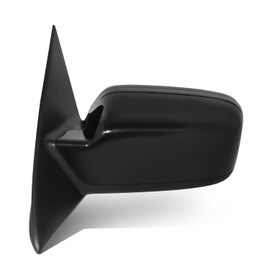 DNA MOTORING Driver Left Side Door Mirror Compatible With FORD FUSION 2011-2012;With Power With Heated Glass With Puddle Light With Textured Cover, FO1320423, BE5Z17683BA-PFM1, OEM-MR-FO1320423
