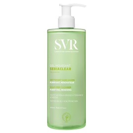 SVR Sebiaclear Gel Moussant Purificante para Piel Grasa o con Tendencia al Acné, 400 ml