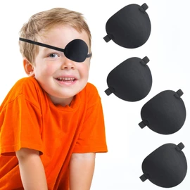 The package includes: this set contains a total of 4 adjustable eye patches.