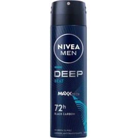 Antitranspirante Men Deep Dark 72h Black Carbon 150ml Nivea
