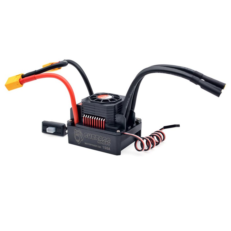 150A ESC with BEC 3-6S XT60 Plug Lipo Waterproof Brushless