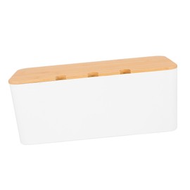 Gadpiparty Power Cord Organizer Box Durable Cable Management for Desk Stylish Cord Hider Box with Capacity Safe and Reliable Design for