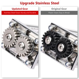 LETOMS Meat Tenderizer Attachment for KitchenAid Stand Mixers - POM Gear Tenderizing Machine, Dishwasher Safe