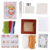 Needle Felting Kit Photo Frame Wool Felting Supplies Animal Plush