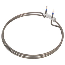 SPARES2GO Circular Fan Element for Belling Oven/Cooker (2500 Watt) - Fitment List B