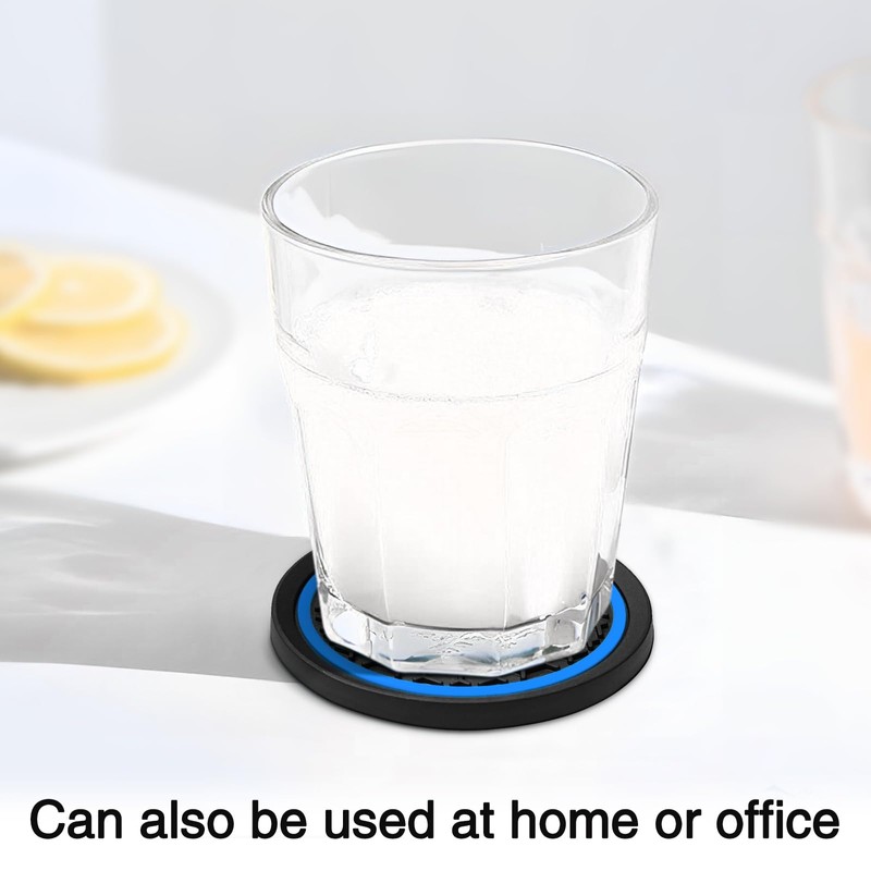 Auprite Car Cup Coasters, 2 Pack 2.77 Inch Universal Auto