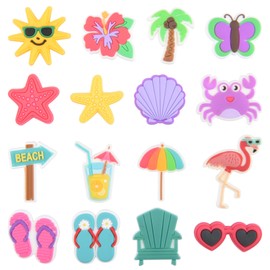 Summer Shoe Charms for Beach Shoes Decoration Accessories for Teens Girls Boys Men Women Party Favor