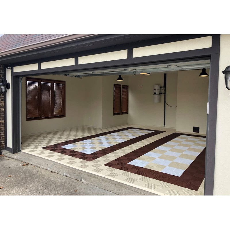 Swisstrax Ribtrax Pegged PRO Edges for Interlocking Garage Floor Tiles,