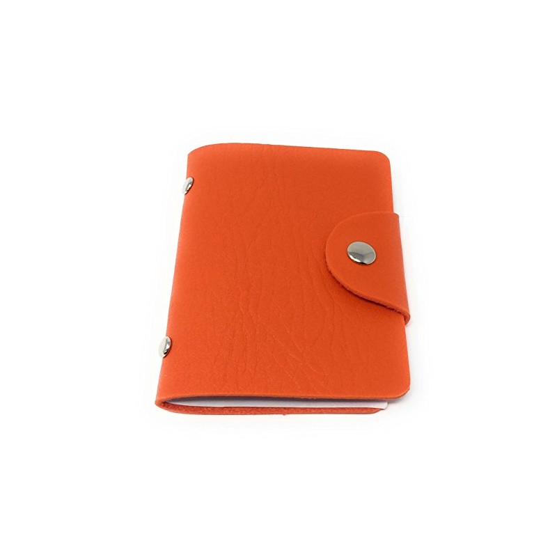 Card Holder Wallet - Holds 12 Cards! [Orange]