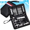 BIUDECO Nail Care Set 15pcs Professional Tools Manicure Kit Grooming