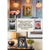 Aryllis Vintage 8x6 Photo Frame, Ornate Gold, Free-standing & Wall