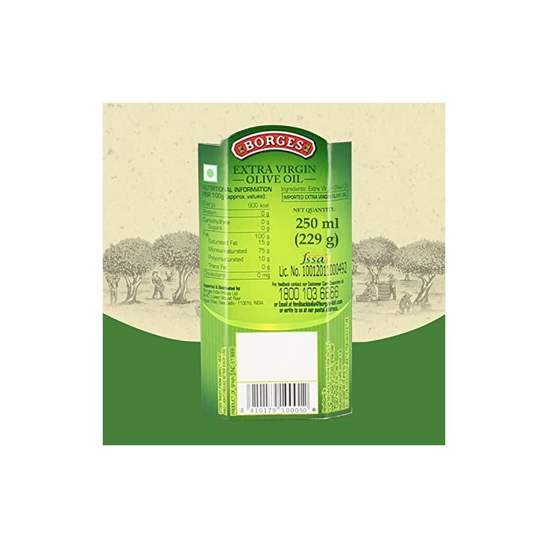Aceite de oliva virgen extra Borges, 250 ml, 1