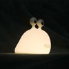 BOATHOG Slug Night Light,USB Rechargeable Animal Lamps Touch Control Timer