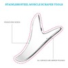 Stainless Steel Gua Sha Muscle Scraper Tool, Myofascial Scraping Tools