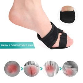 Toe Straightener Splint, Hammer Toe Cushions Pads Toe Alignment Loops, Metatarsal Pads Bunion Guard Separators, Toe Support Brace Wraps for Crooked, Hammer, Claw Toes, Hallux Valgus Blister Callus (S)