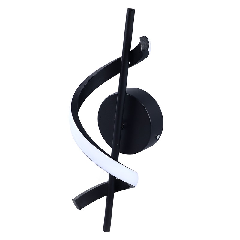 LED Wall Sconce Lighting 18W 3000K Warm White Modern Spiral