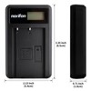Norifon EN-EL9 LCD USB Charger for Nikon D3000, D40, D40x,