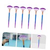 Outanaya Makeup Brush Set 6pcs Fan Shaped Mask Applicator Clay