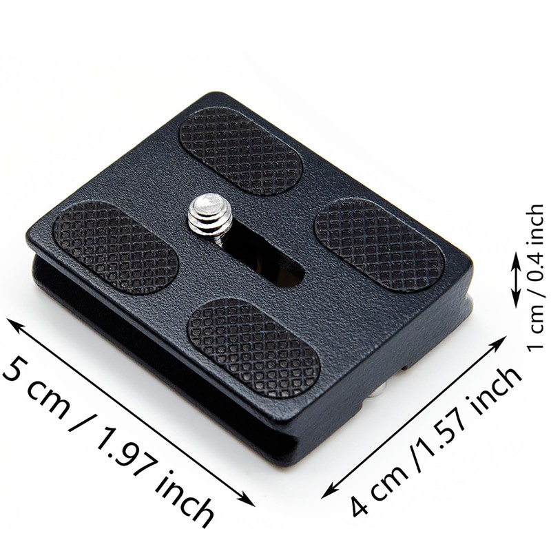 SYCZIOHU Tripod Quick Release Plate PU-50 Arca Plate with 1/4