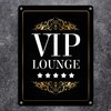 VIP Lounge Metal Sign with 5 Stars Motif Party Luxury