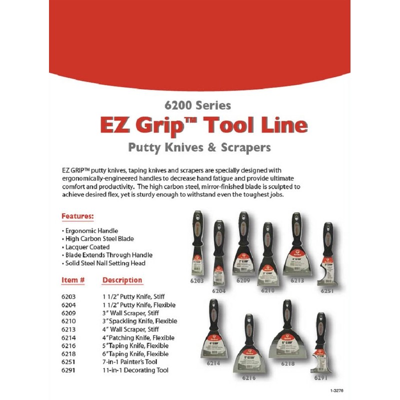 Red Devil 6216 EZ Grip 5" Flex Taping Knife