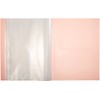 Kingjim Clear File Transparent Favorites 40 Pocket A4 Vertical Pink