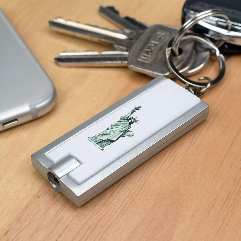 Azeeda 'Statue Of Liberty' Keyring LED Torch (KT00014881)