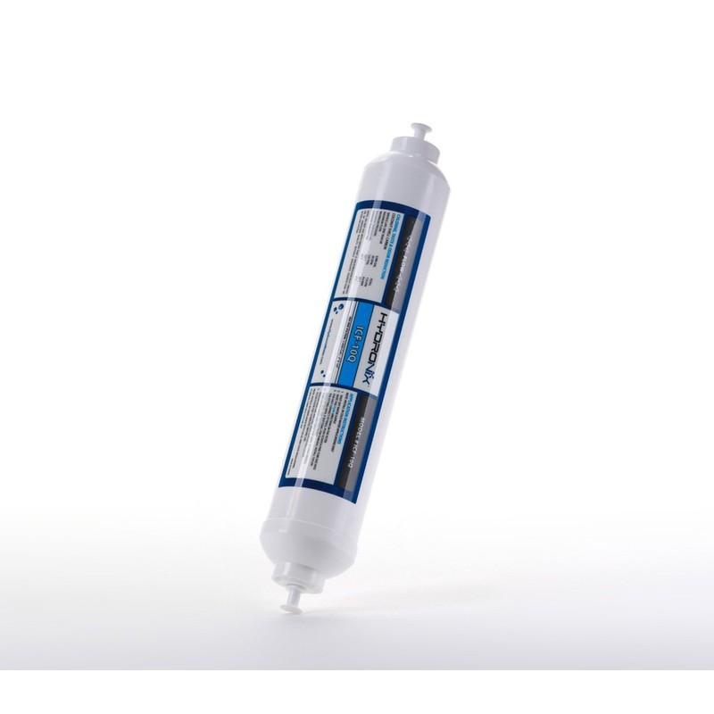 Hydronix ICF-10Q Inline Reverse Osmosis Post, Fridge & Ice Coconut