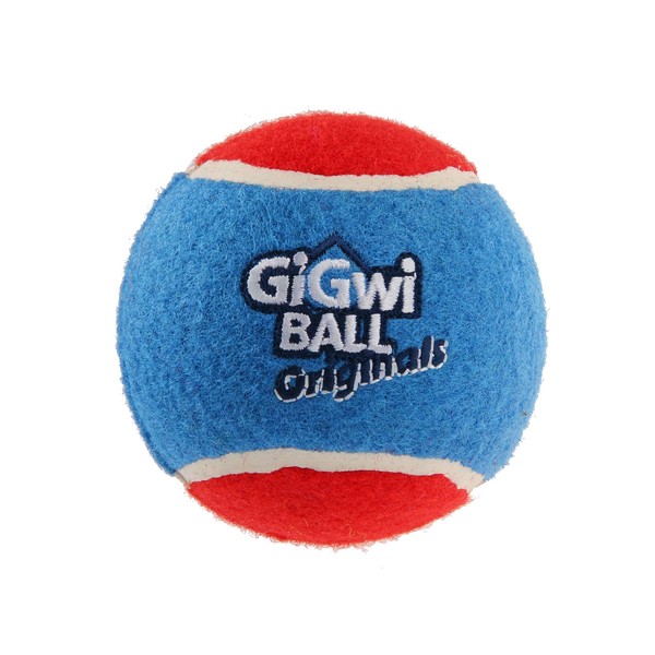 Gigwi Tennis Ball 3-Pack Dog Toy Multiple Colors 3-Pack Medium