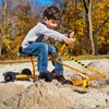 Excavator Ride, Sand Digger w/ 360 Rotation Base for Kids