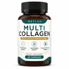 Multi Collagen Multi-Source Peptide Blend 60 Capsules Supplement