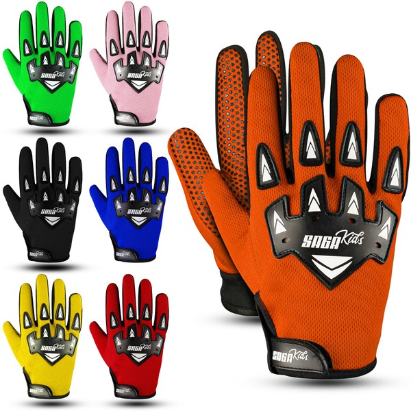 SAGA SPORTS kids bike gloves For Future Champions. motocross gloves