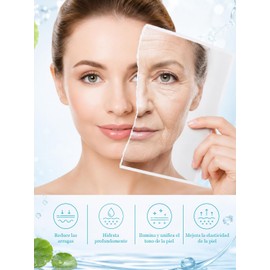 Crema Hidratante Centella Asiatica，hidratante facial，Cream Korean，hidratación profunda y reparadora，adecuada para todo tipo de piel,Mejora eficazmente las arrugas, las líneas de expresión y la piel seca.