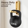 2Pcs Foldable Wall Hooks, Zinc Alloy Folding Hook Gold, Heavy