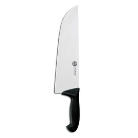 Ausonia – 67448 Slim Non-Toxic Polypropylene Cleaver with Blade Rust Free 440 Stainless Steel, with Handle 32 cm