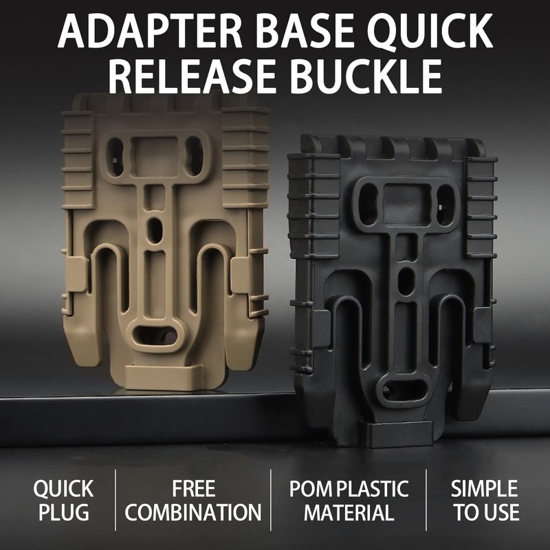 Gunyoo Quick Locking System Kit, with QLS19 and QLS22 Adapter
