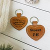 Sweet 16 Keychain 16th Birthday Gifts For Girl teenage Stay