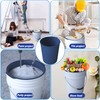 5 Gallon Reusable Bucket Liner, Leakproof Concrete Tools Durable Silicone