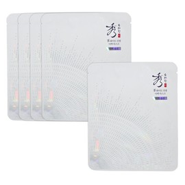 Sooryehan White Ginseng Whitening Mask 5 sheets / 수려한 화이트 진생 미백 마스크 5매