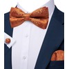 Barry.Wang Royal Blue Bow Ties for Men Pre-tied Bow Tie