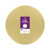 Culpitt 10" Double Thickness Cake Card, Pale Gold Boards, Cut