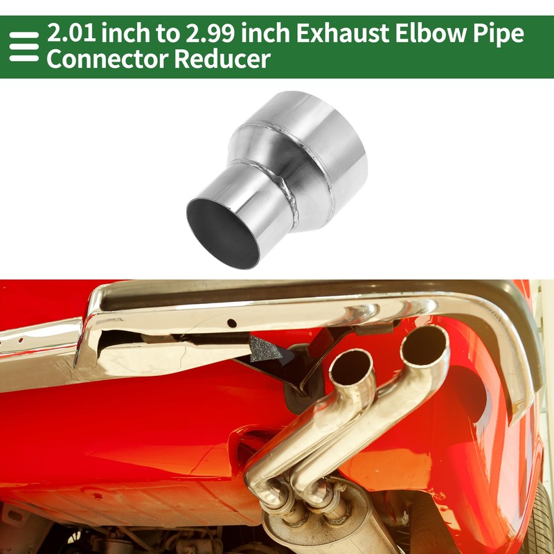 Motoforti 2" OD to 3" OD Mandrel Exhaust Bend Elbow